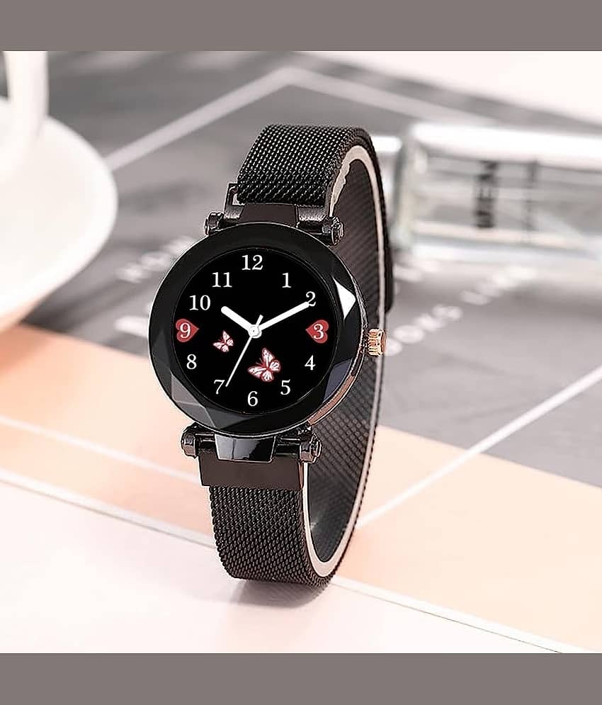 Trex Black Fabric Analog Womens Watch view 2