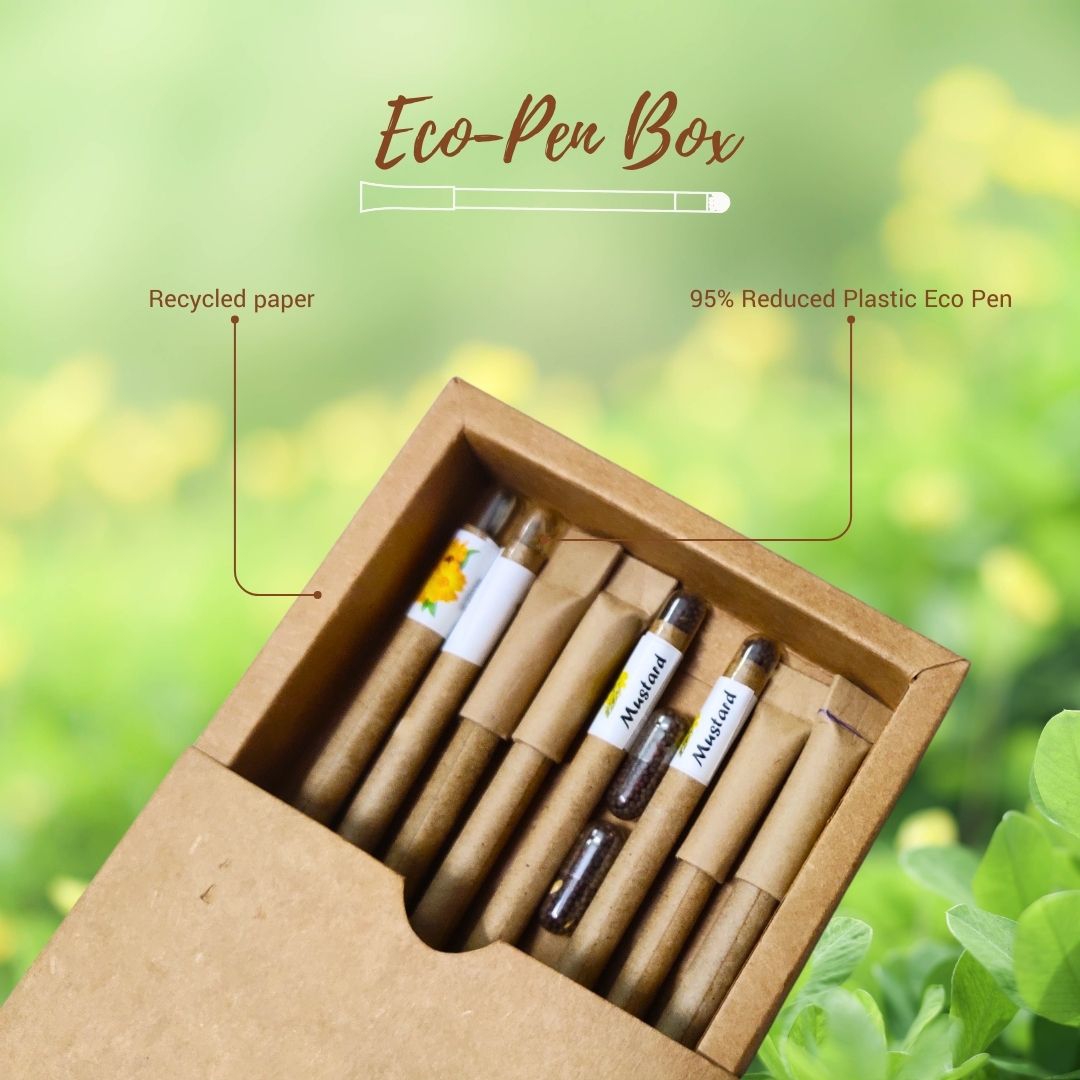 Eco Pens 20pcs in box view 2