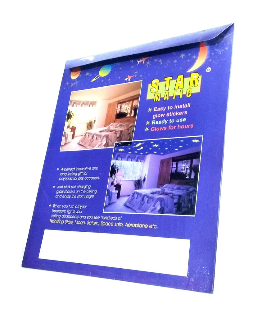 Nawani Space Radium Glow Wall Stickers for Kids Room view 2