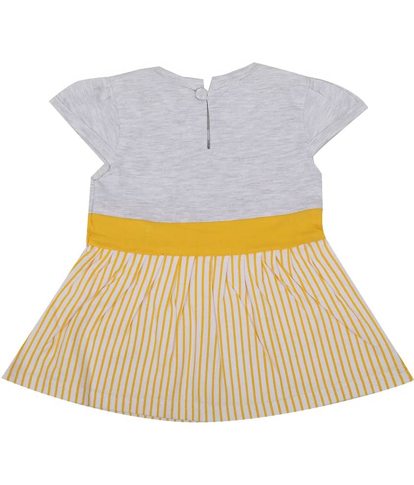 NammaBaby Pack of 1 Baby Girls Cotton Blend Frock ( Yellow ) view 2