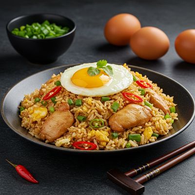 Chicken Egg Fried Rice