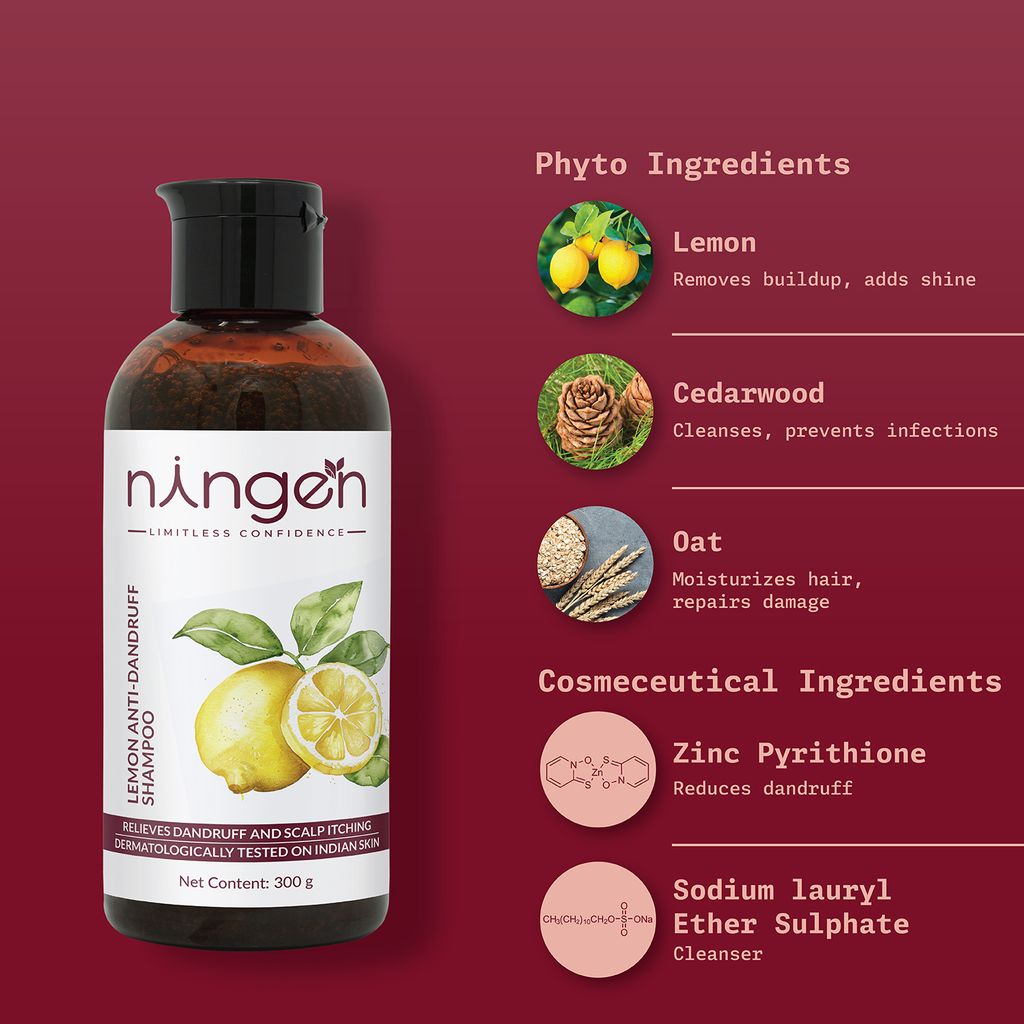 Lemon Anti-Dandruff Shampoo view 2