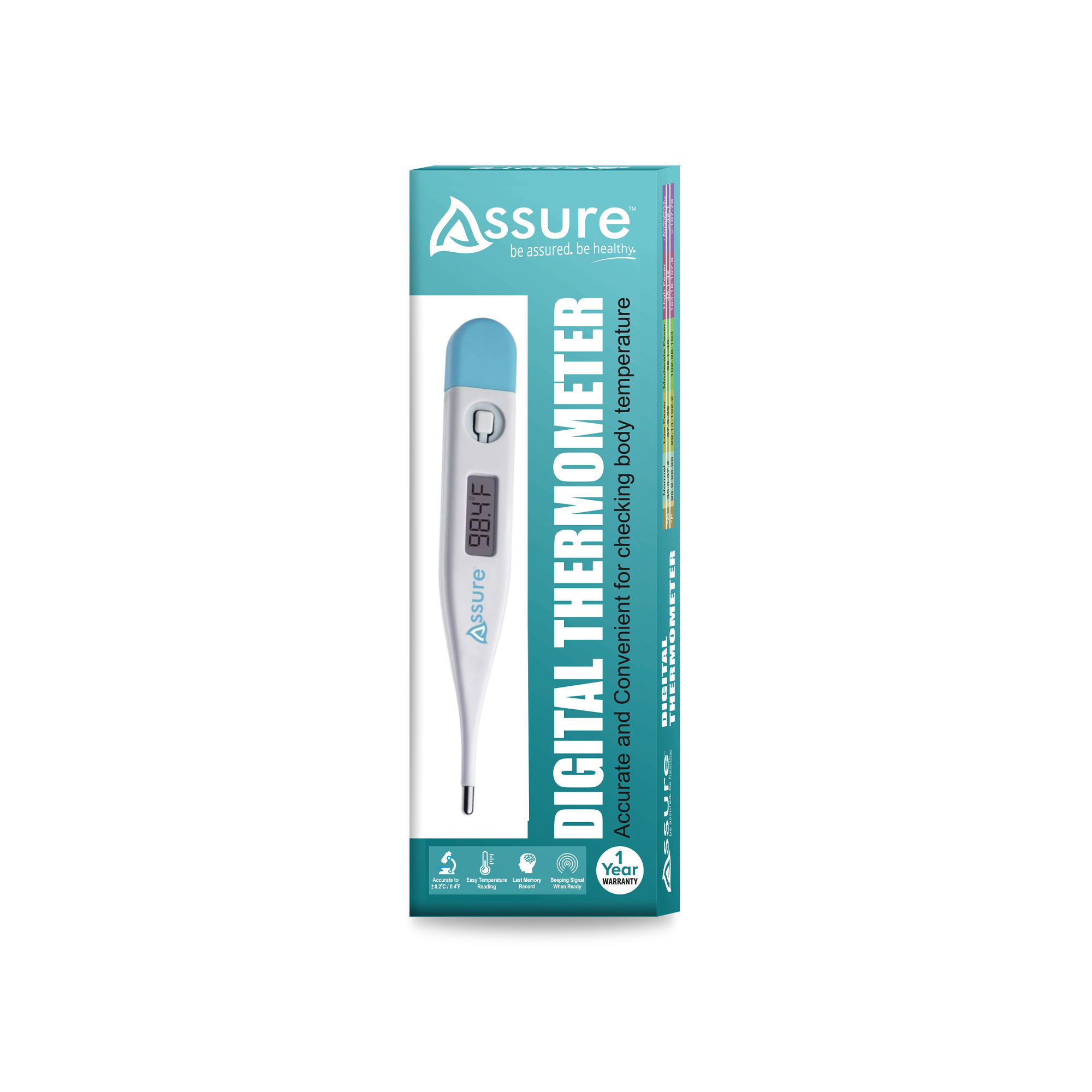 Assure Digital Thermometer - Pack of 1