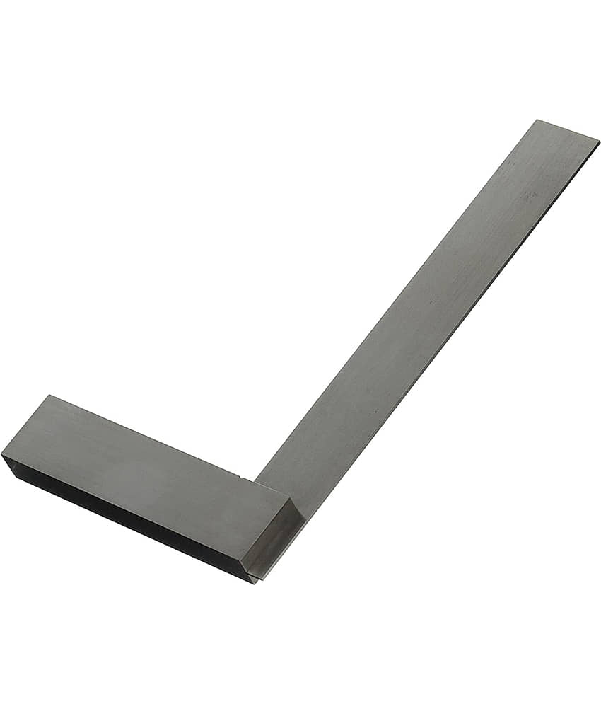 LAXMI Metal High Grade Engineering Try Square 12inch(Silver) Analog Carpenter Squares view 2