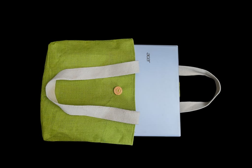 Jute Tiffin Bag view 2