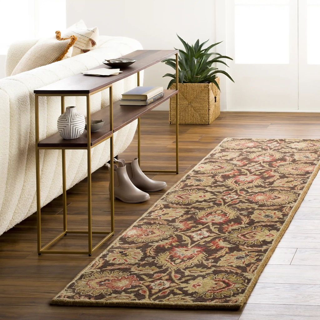 Hand Tufted Caesar Floral Wool Rug view 2