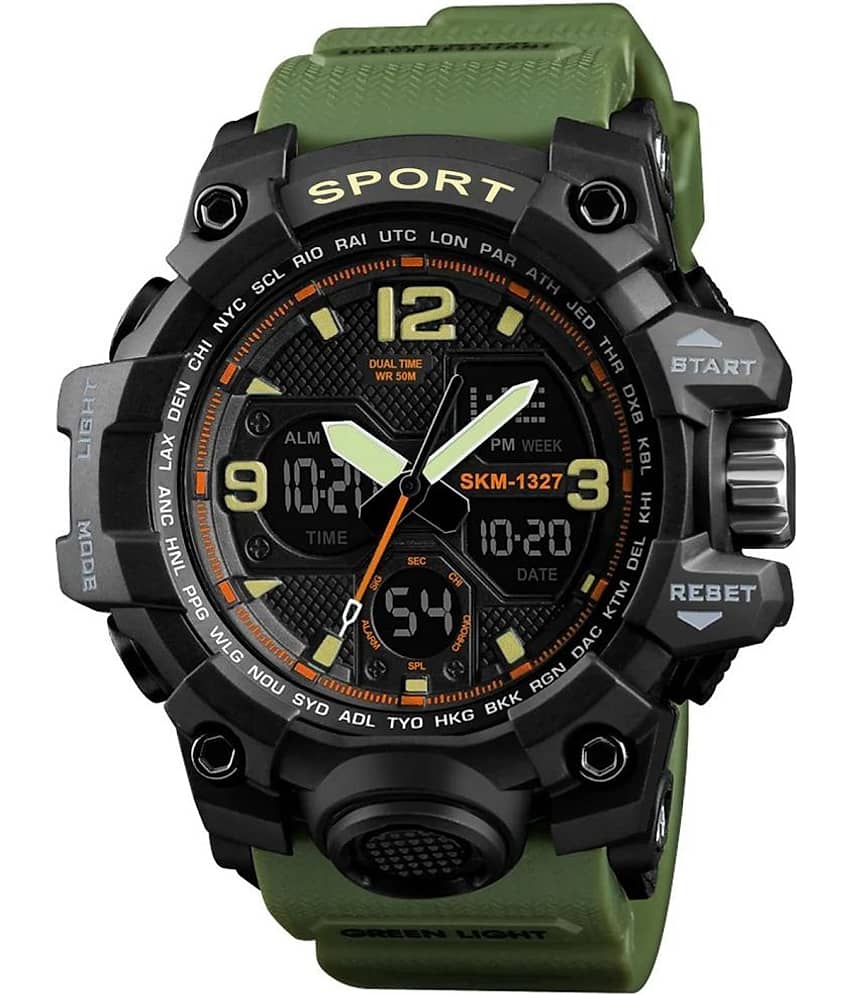 Harbor Green Silicon Analog-Digital Men's Watch view 2