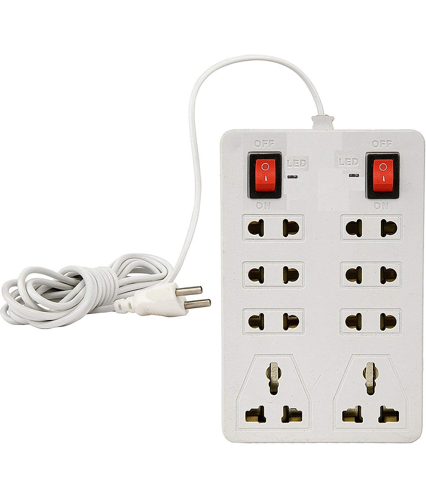 8 Socket Extension Board Suitable for Mobile and Laptop Charging Socket Extension Board view 2