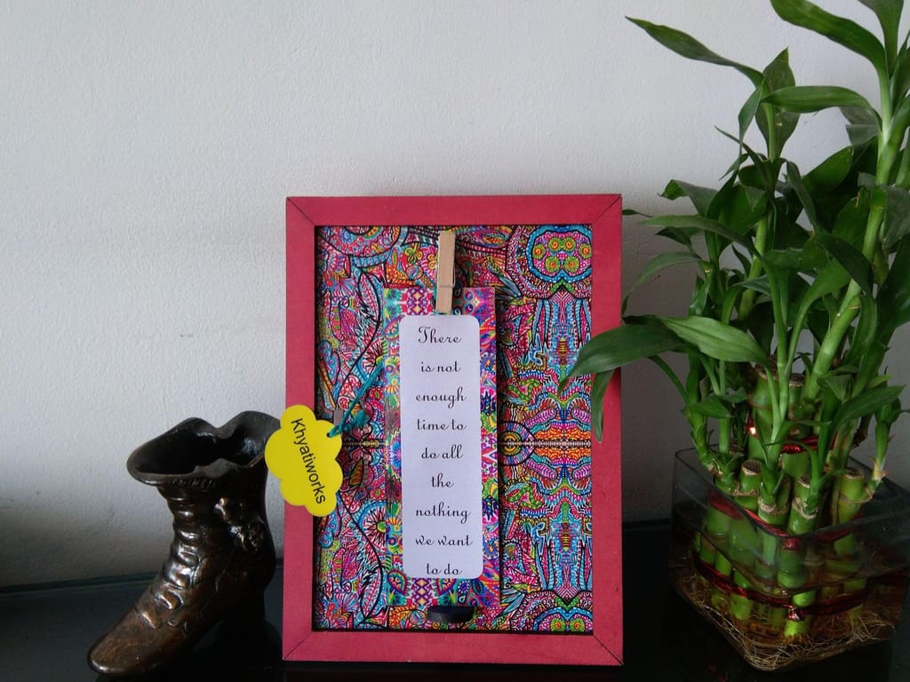 It's All Connected ' Artwork Photo Frame view 2