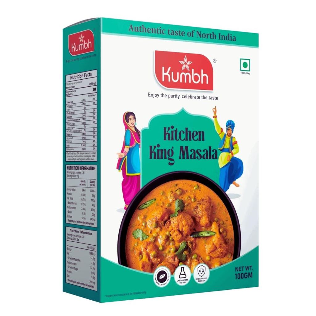 Kumbh Kitchen King Masala 100 Gm view 2