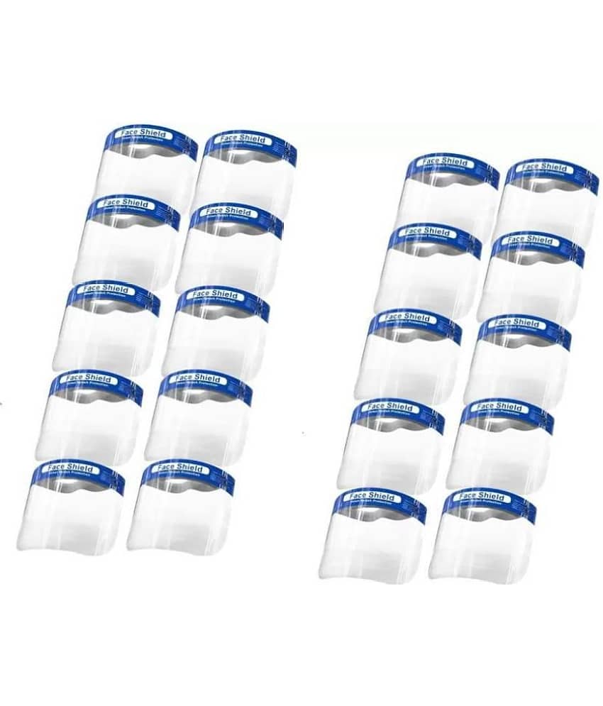 Generic blue Face Protection view 2