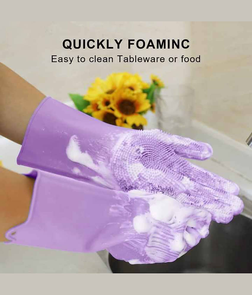 SARVASHVA TRENDS Personal Care, Dish Washing, Kitchen Cleaning, Bathroom Cleaning, Gardening, Pets Grooming, General Washing and Cleaning, Kitchen Cleaning Gloves, Dishwashing Gloves, Cleaning Gloves, Kitchen Gloves, Kitchen Hand Gloves