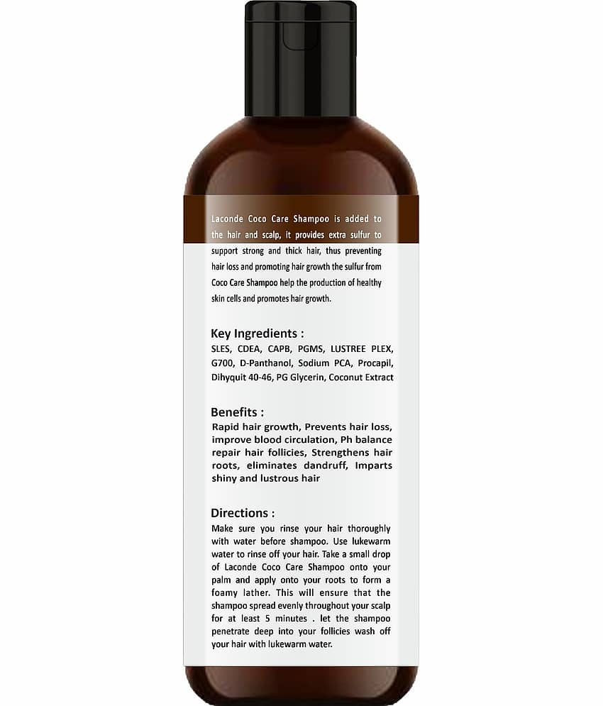 La'Conde - Straightening Shampoo 100 mL ( Pack of 1 ) view 2