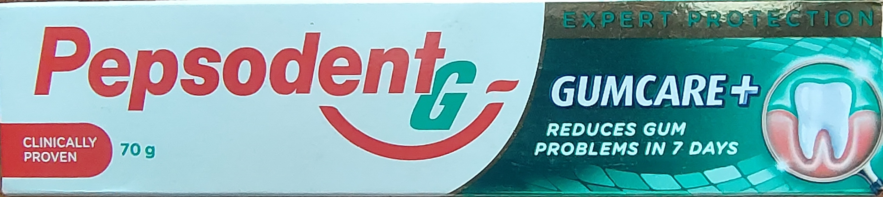 Pepsodent toothpaste gumcare