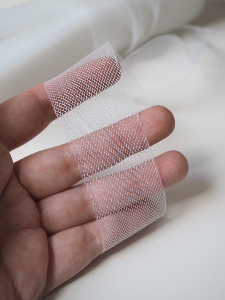 2 Inch Braid/Boning Can Can Net Strip/Trim view 2