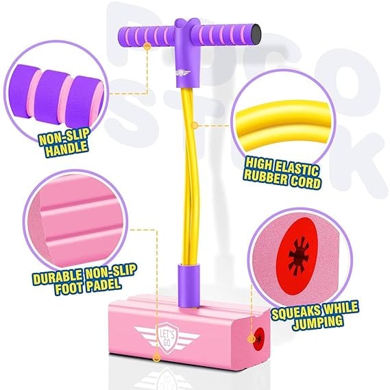 Kids Pogo Jumper Fun and Safe Pogo Stick for Toddlers view 2