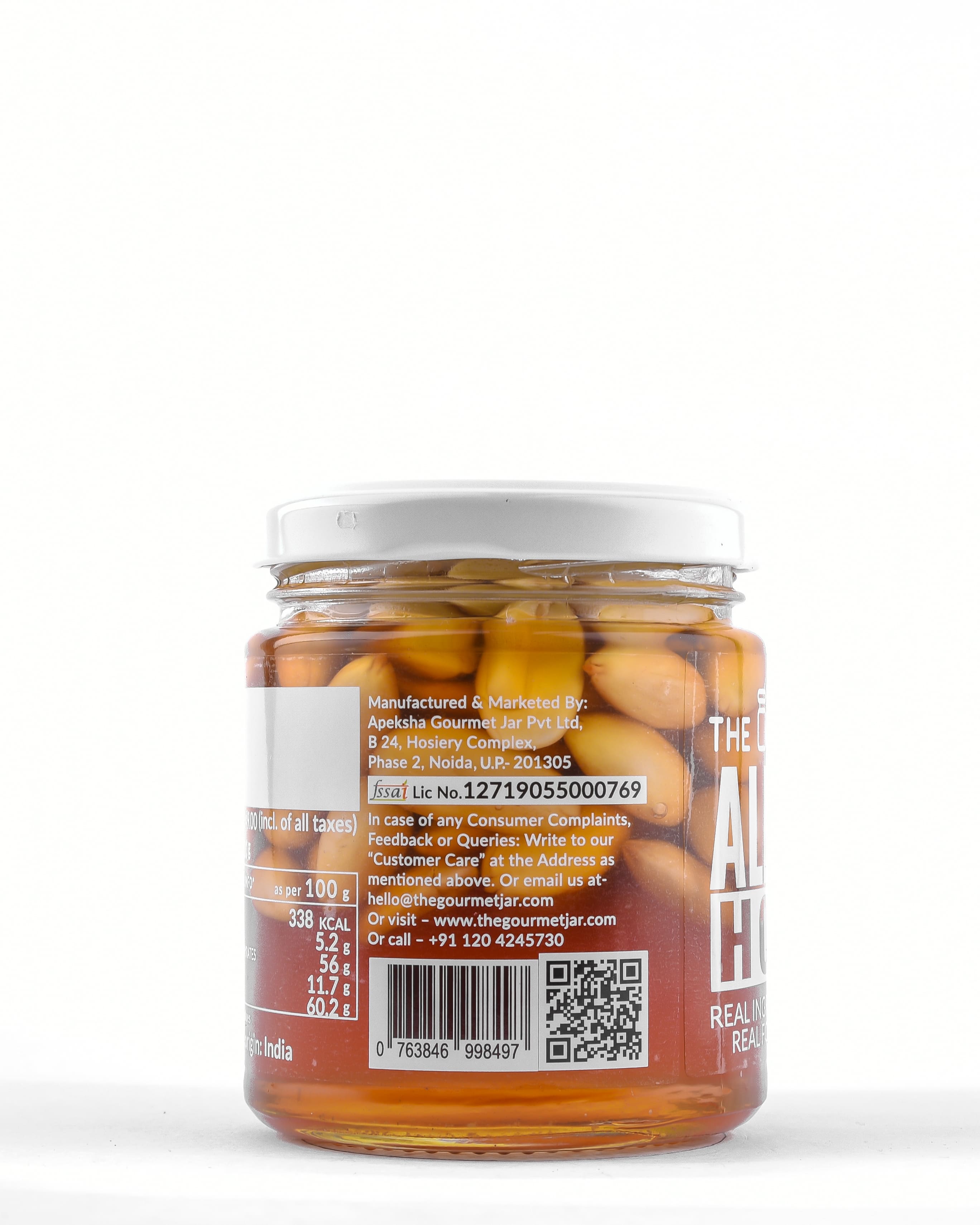 Almond Honey 220g view 2