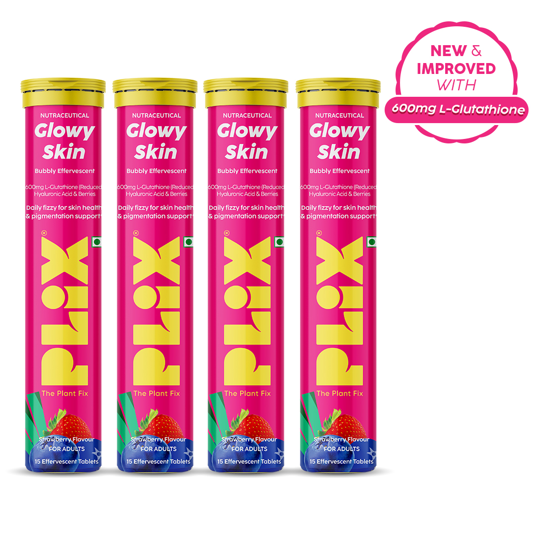 Glowy Skin Bubbly Effervescent Tablets with 500 mg L-Glutathione __Expert Pack__