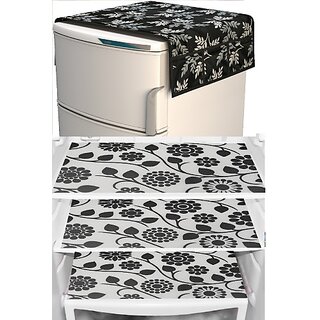 REVEXO Refrigerator Cover (Width: 20 cm, Multicolor) view 2