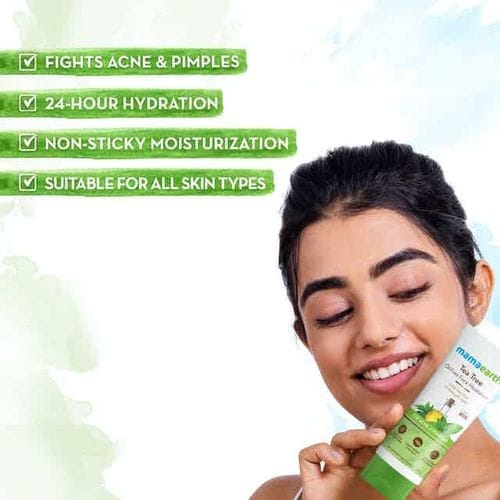 Mamaearth Tea Tree Oil-free Moisturizer For Face For Oily Skin With Tea Tree & Salicylic Acid (80gm) view 2