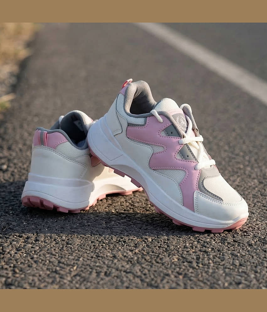 Ajanta Pink Women's Sneakers view 2