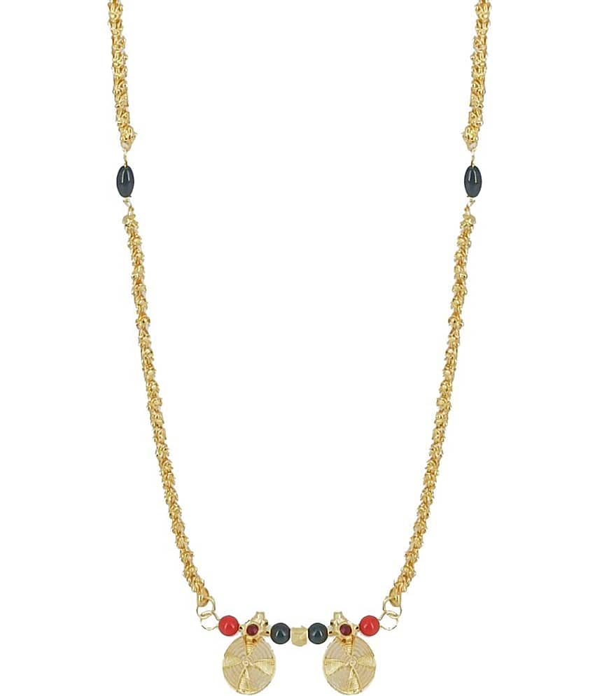 JIPPA Golden Mangalsutra ( Pack of 1 ) view 2