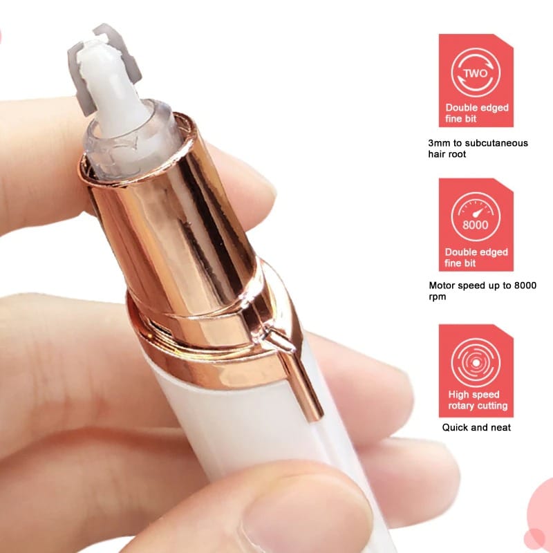 Trendzie Care Facial Hair Removing Portable Trimmer for For Nose, Ear & Eyebrow view 2