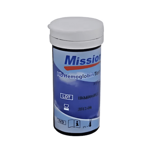 Mission Hb Hemoglobin Test Strips - 50 Test Strips view 2