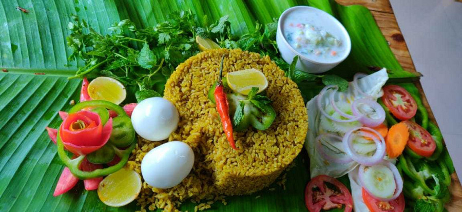 Egg biryani