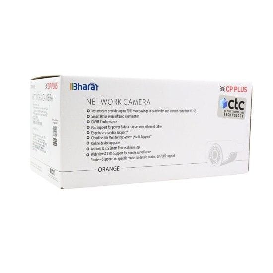 CP PLUS CP-UNC-TA41L3C-D-LQ, 4MP Dual Light IP Bullet Camera | Built-in Mic, IP67, POE, STQC APPROVED, 2 Year Warranty (3.6 mm) view 2