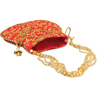 Glpbalgifts Women Multicolor Potli view 2
