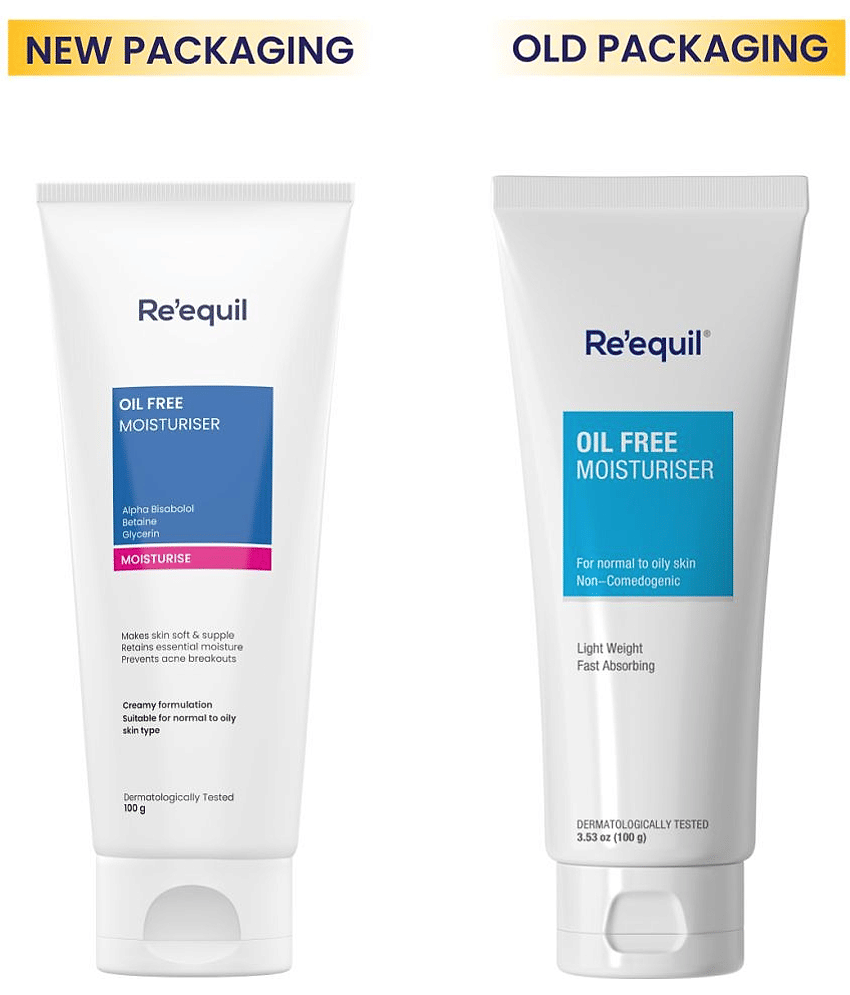 Re'equil Oil Free Moisturiser for Normal, Oily & Combination Skin 100gm ( Pack of 1 ) view 2