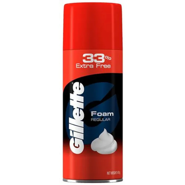 Gillette Foam Shave Lathers Quickly & Hydrates Regular 418 Gms view 2