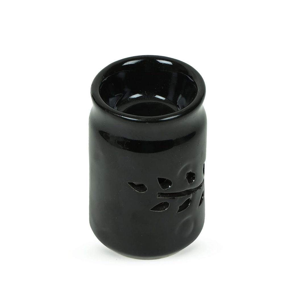 Crazy Sutra Black Ceramic Tealight Aroma Diffuser view 2