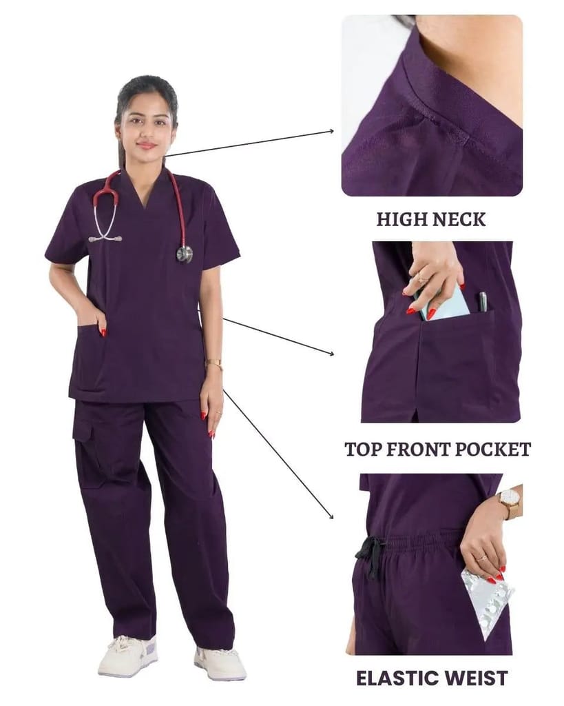 Ethos Cotton Scrub for Women view 2