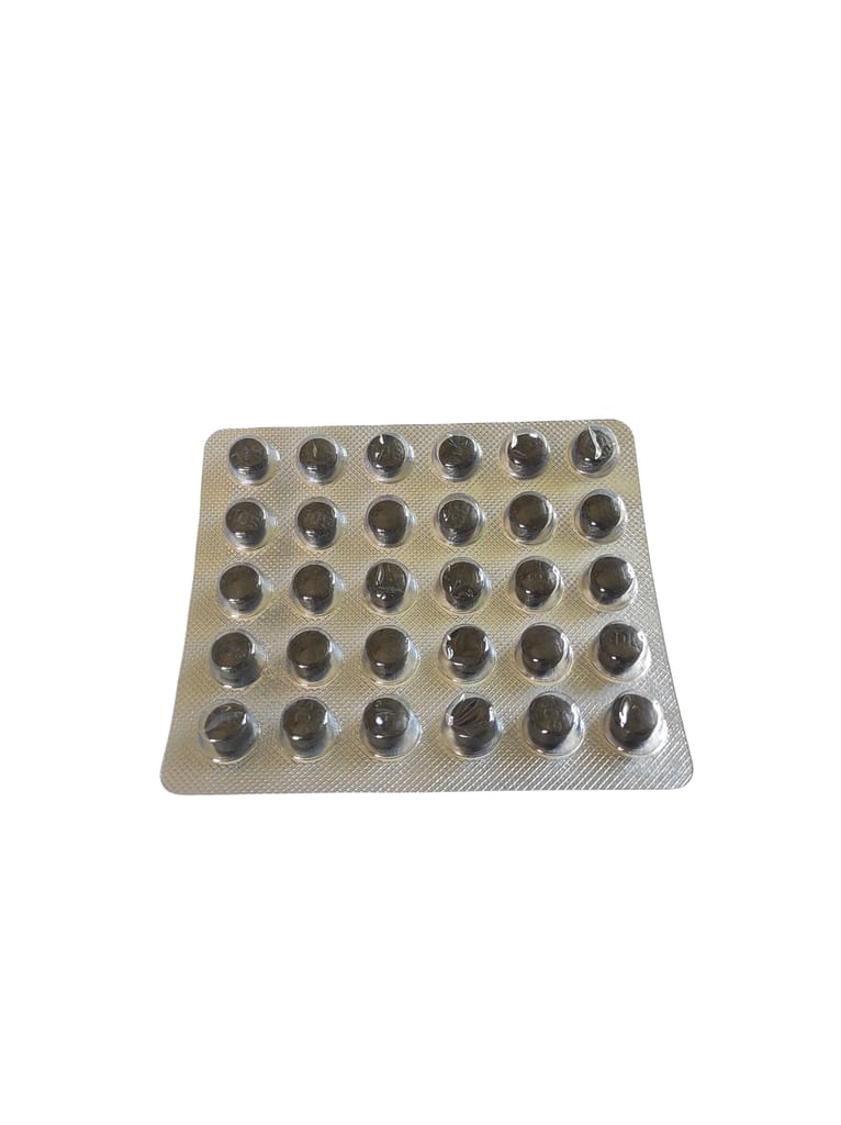 Sootashekhar Rasa (plain) - per strip of 30 tablets view 2