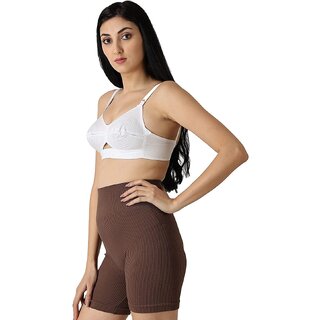lovingcare Women's Cotton Non-Padded Wire Free Full Coverage Bra view 2