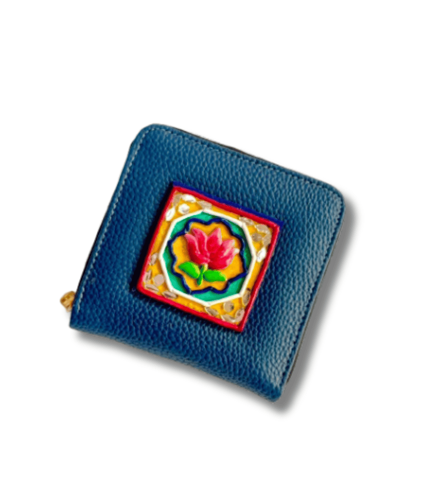 Lotus Lippan Art Mini Handcrafted Wallet view 2