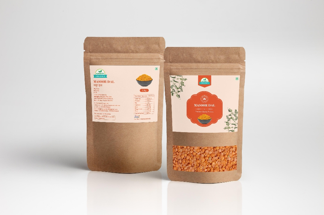 Organic Masoor Dal view 2