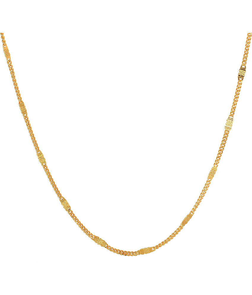 shankhraj mall Gold Plated Chain ( Set of 1 ) view 2