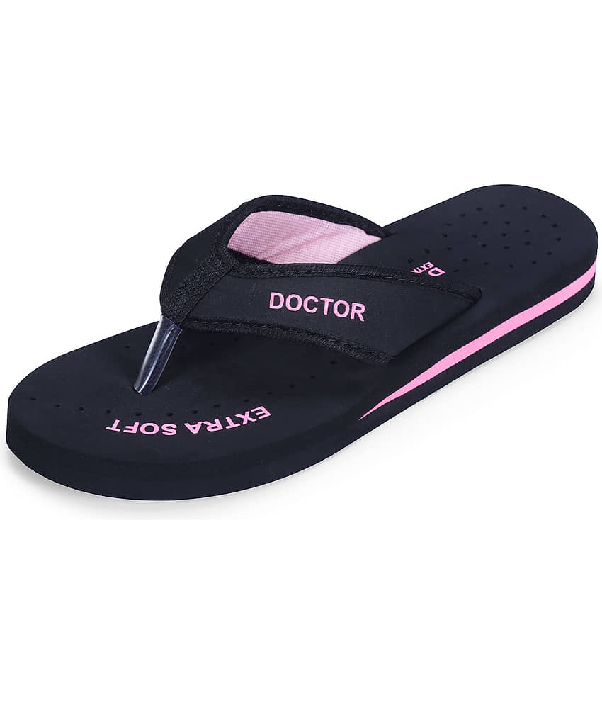 DOCTOR EXTRA SOFT - Navy Blue Women's Slipper view 2