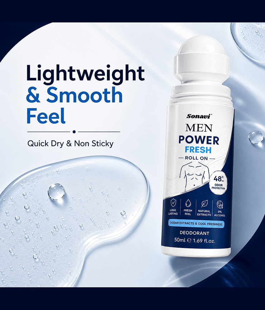 Men Fresh Max Roll On | Daily Underarm Care | 150ml view 2