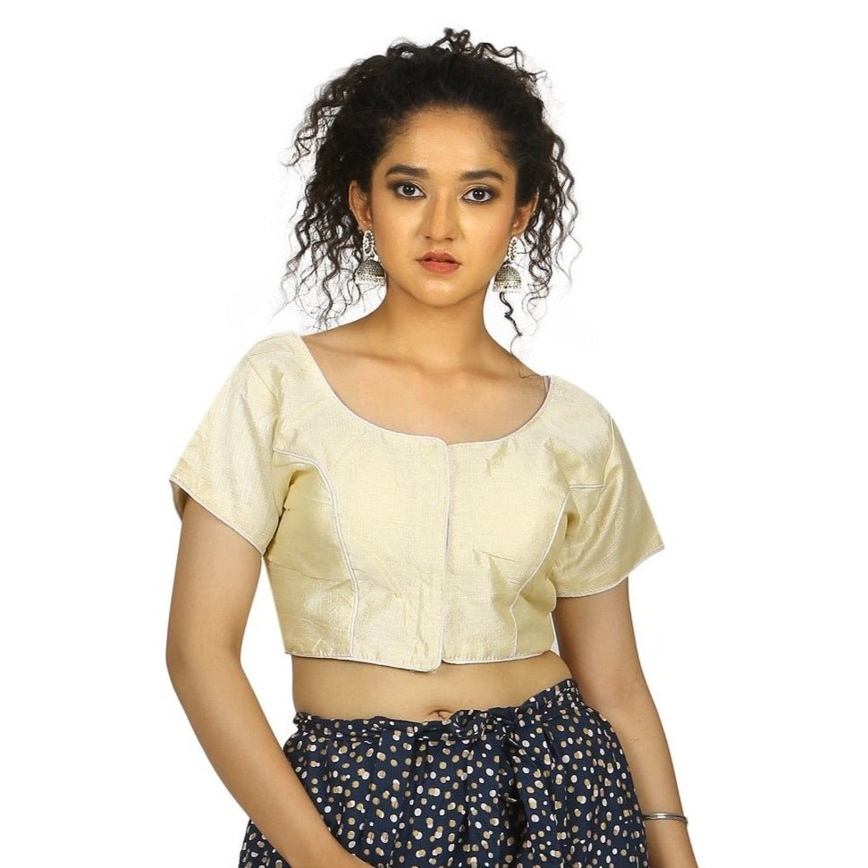 TheHangr Cream Fantom Silk Blouse - 36 view 2