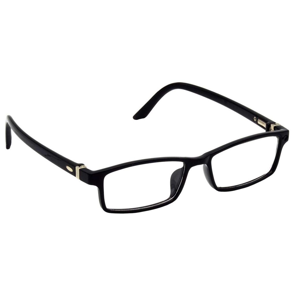 Hrinkar Eye Protection Zero Power Glass for Mobile with Blue Cut Computer Glasses for Men & Women | Black | HBCT-FRM-BK-18 view 2