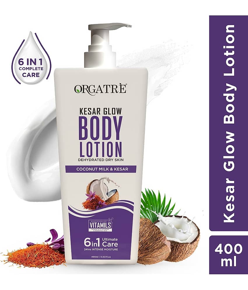 ORGATRE Moisturizing Lotion For All Skin Type 400 ml ( Pack of 1 )