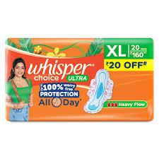 WHISPER ULTRA CHOICE 20PADS