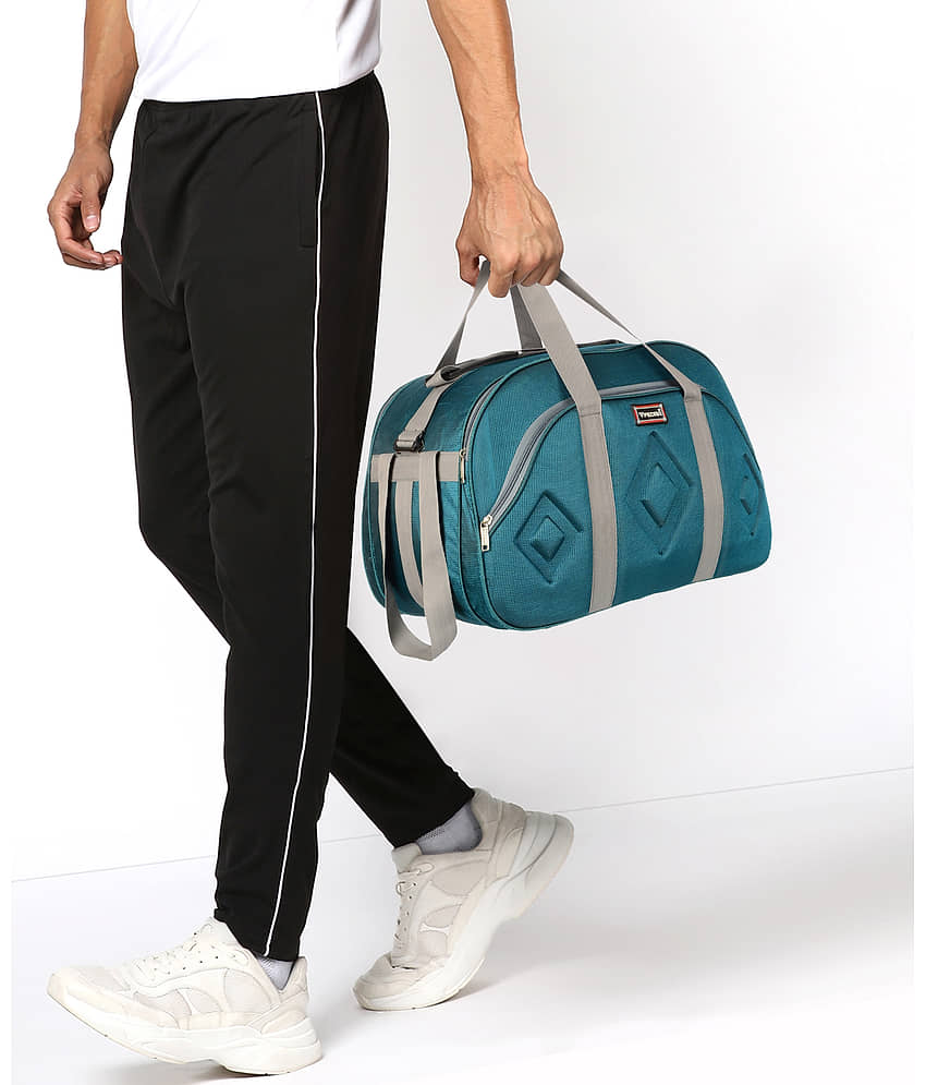 FEDRA - 40 Ltrs Green Polyester Duffle Bag view 2