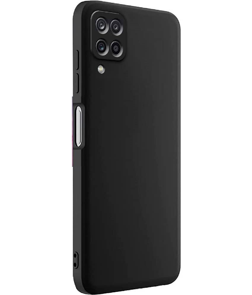 ZAMN - Plain Cases Compatible For Silicon Samsung Galaxy A12 ( Pack of 1 ) view 2