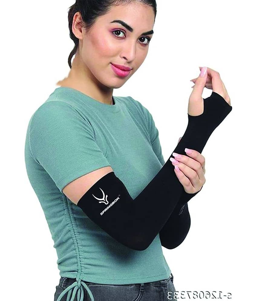 Springbok Black Nylon Hand Band ( Pack of 1 )
