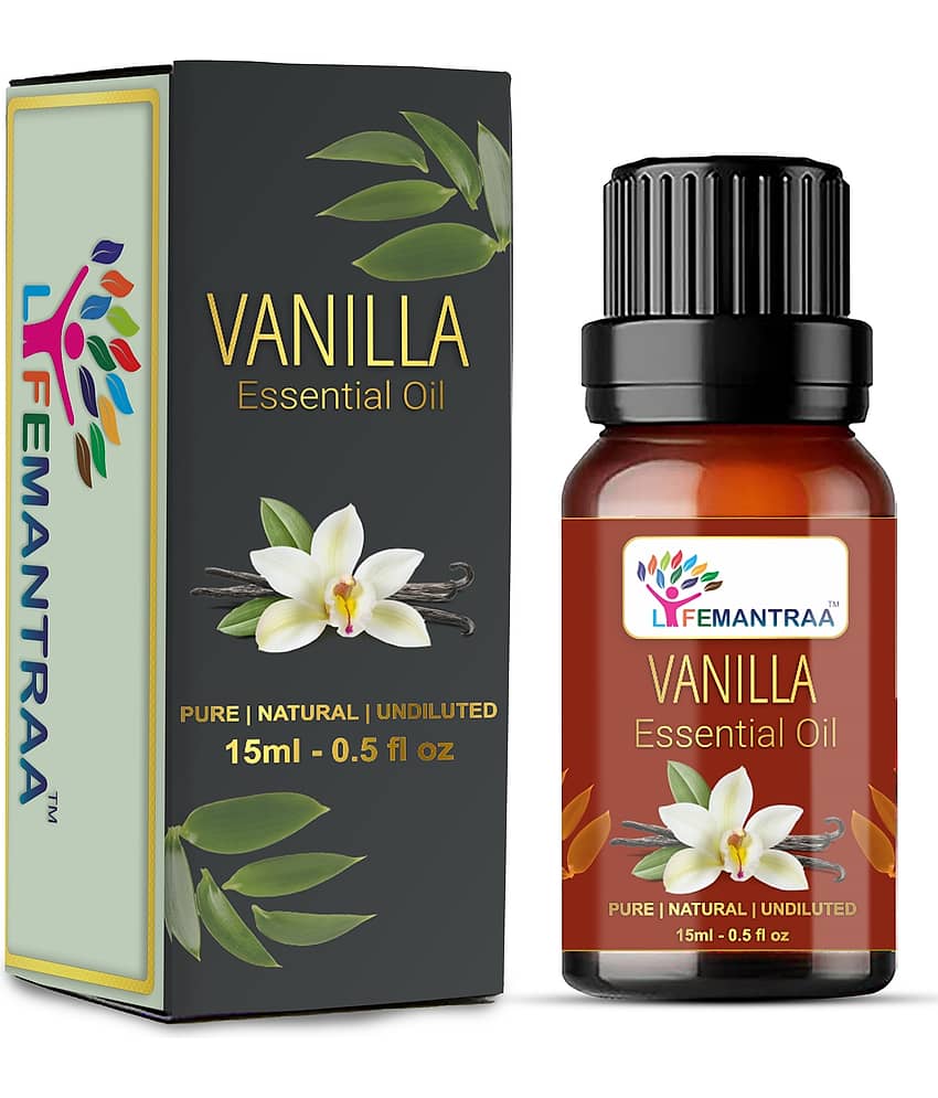 LIFEMANTRAA Vanilla Essential Oil 15 mL ( Pack of 1 )